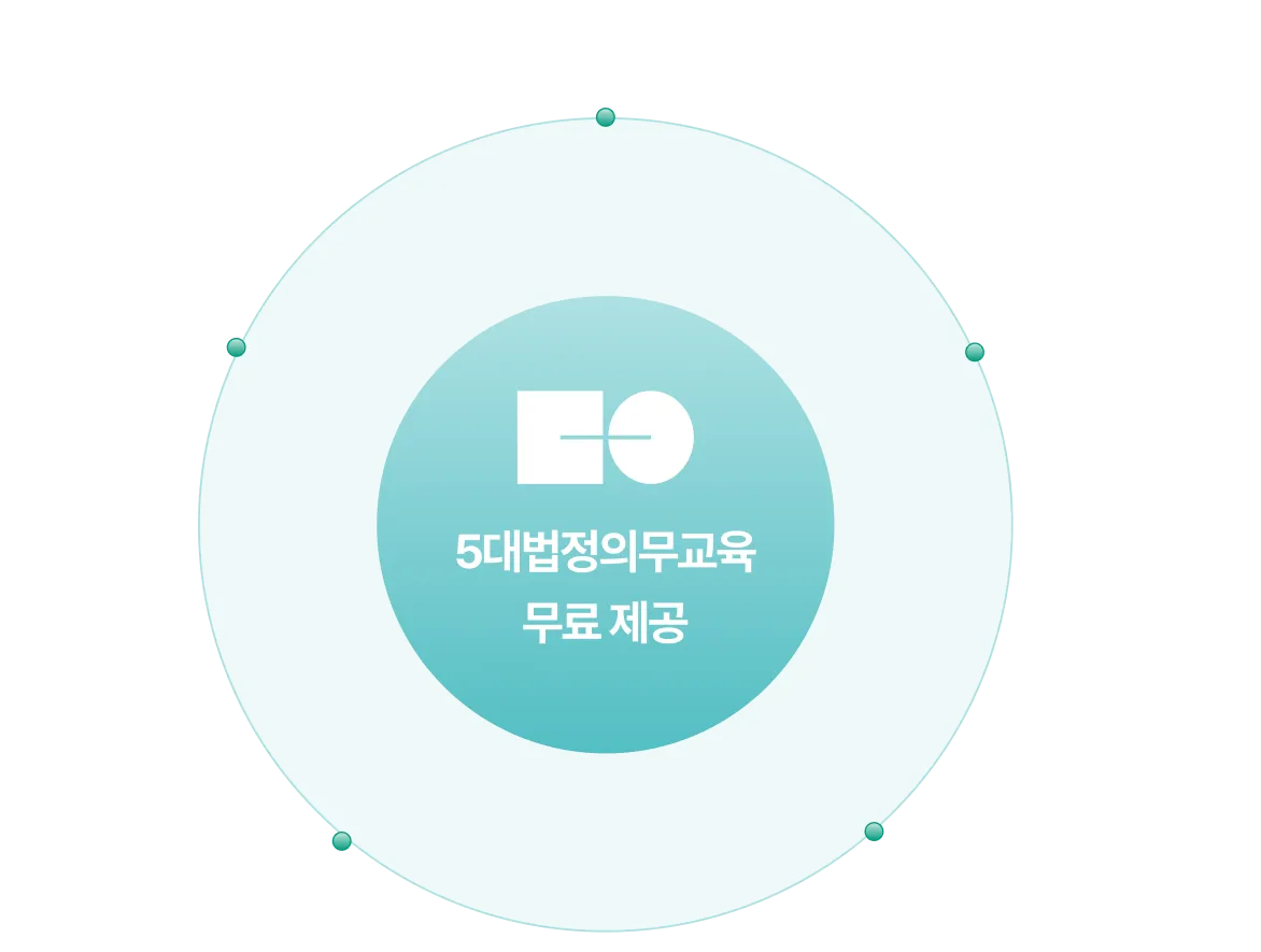 5대 법정의무교육 무료 제공